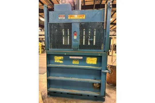 CRAM-A-LOT DBR-60-LU VERTICAL BALER, STOCK# 14377J