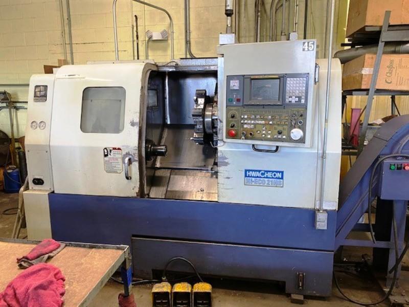 HWACHEON HI-ECO 21HS CNC TURNING CENTER