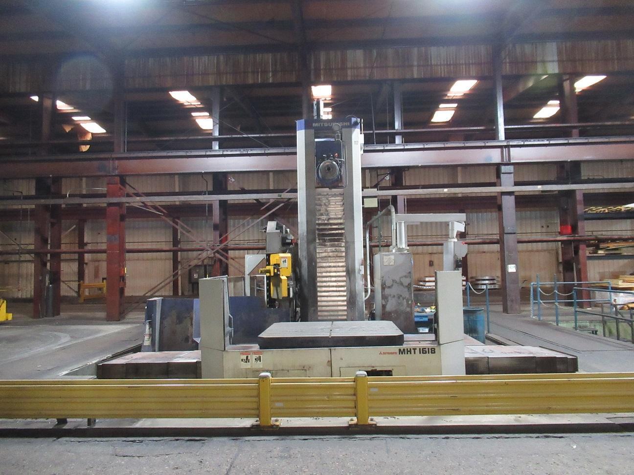 Mitsubishi M-HT 13/1618 CNC Horizontal Boring Mill, 2008 – TSC, Probe, 5.1″ Spindle Diameter