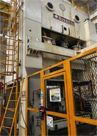 700 Ton Rovetta Straight Side Double Crank Press