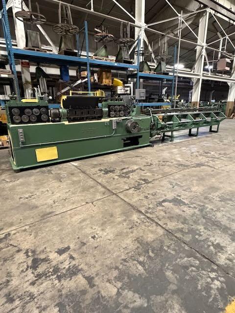 3/4" Lewis Model 11F Wire Straightener & Cutoff Machine
