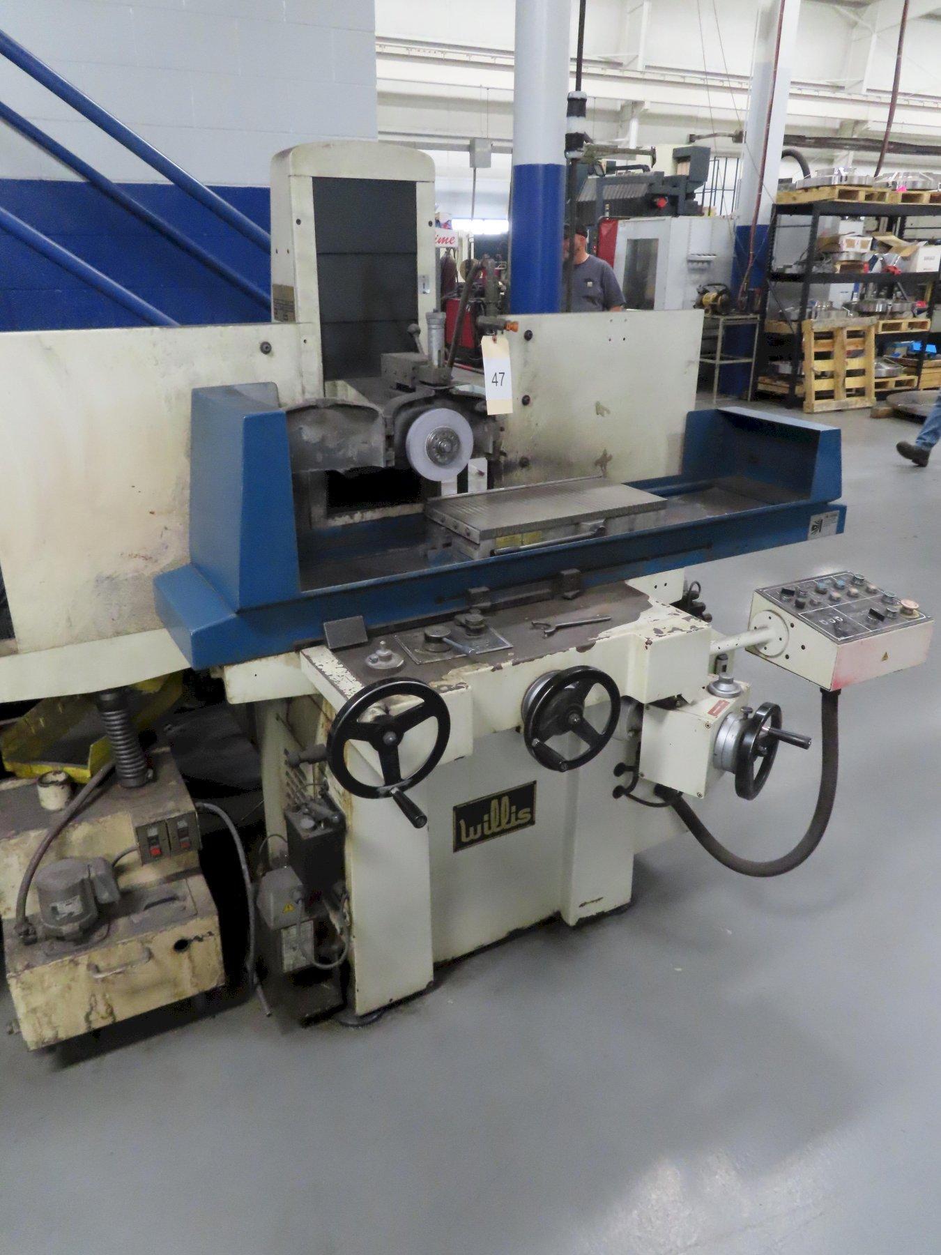 10" X 20" WILLIS MODEL 1020-3A SURFACE GRINDER: YOBRO #26300