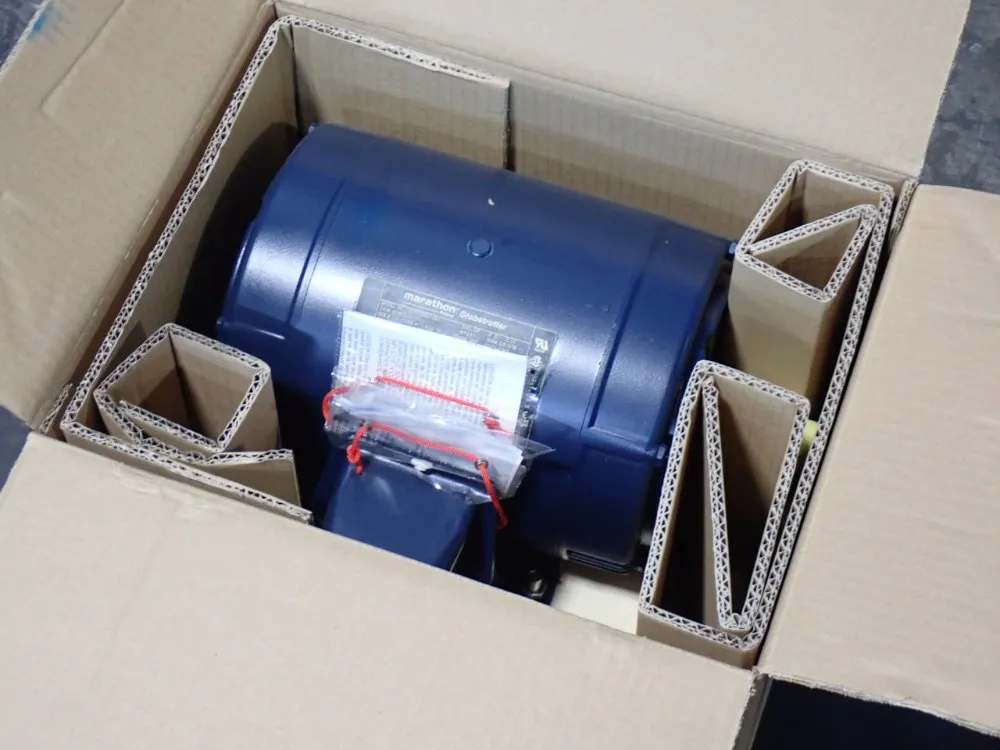 MARATHON MOTORS 5 HP MOTOR  -  182TTDB6001