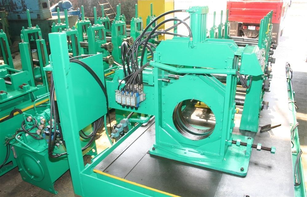 2 STAND 8 ROLL HYDRAULICALLY ADJUSTED EXIT SIZING HEAD: STOCK #64291