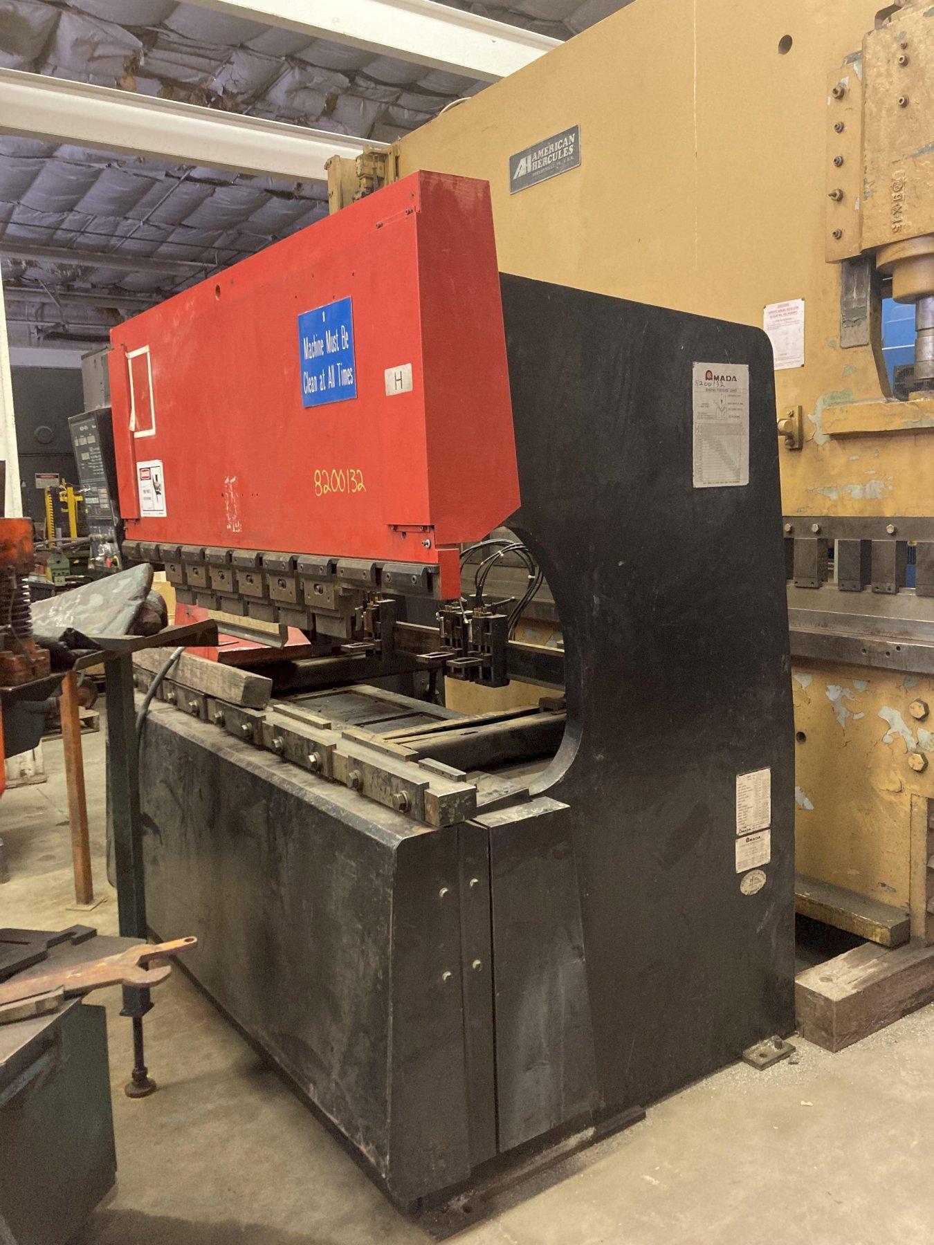 1 - PREOWNED AMADA  PRESS BRAKE, MODEL #: FBD 8020E, S/N: 8200132