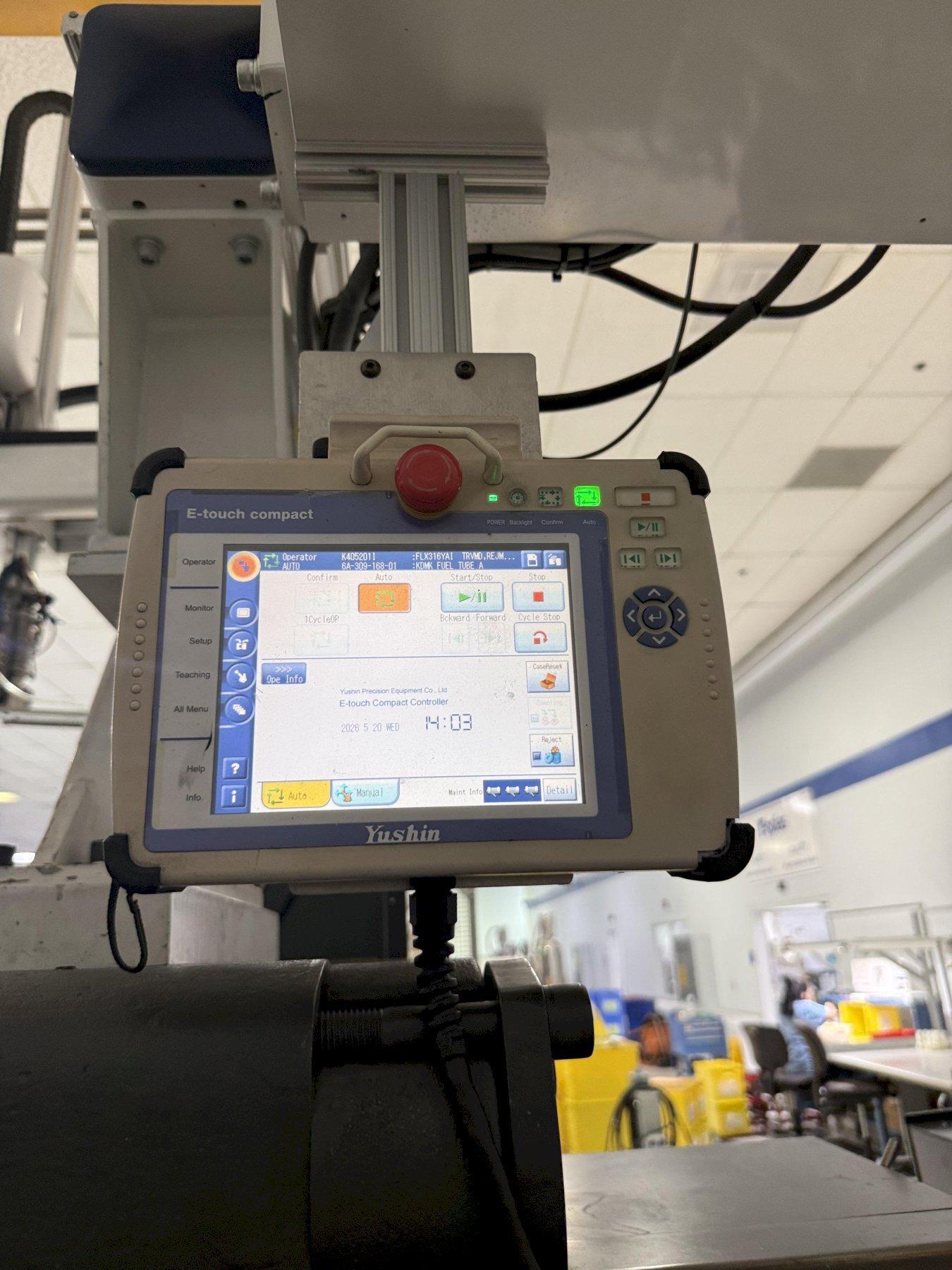 Yushin Used YA-150DL-9 Servo Robot, 100-225 ton, yr. 2010