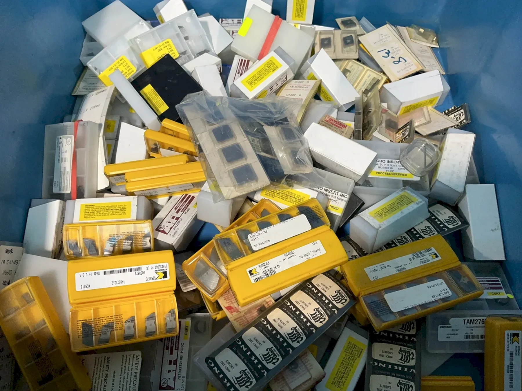 KENNAMETAL, VIKING, ERICKSON, ATC MISC. INSERTS