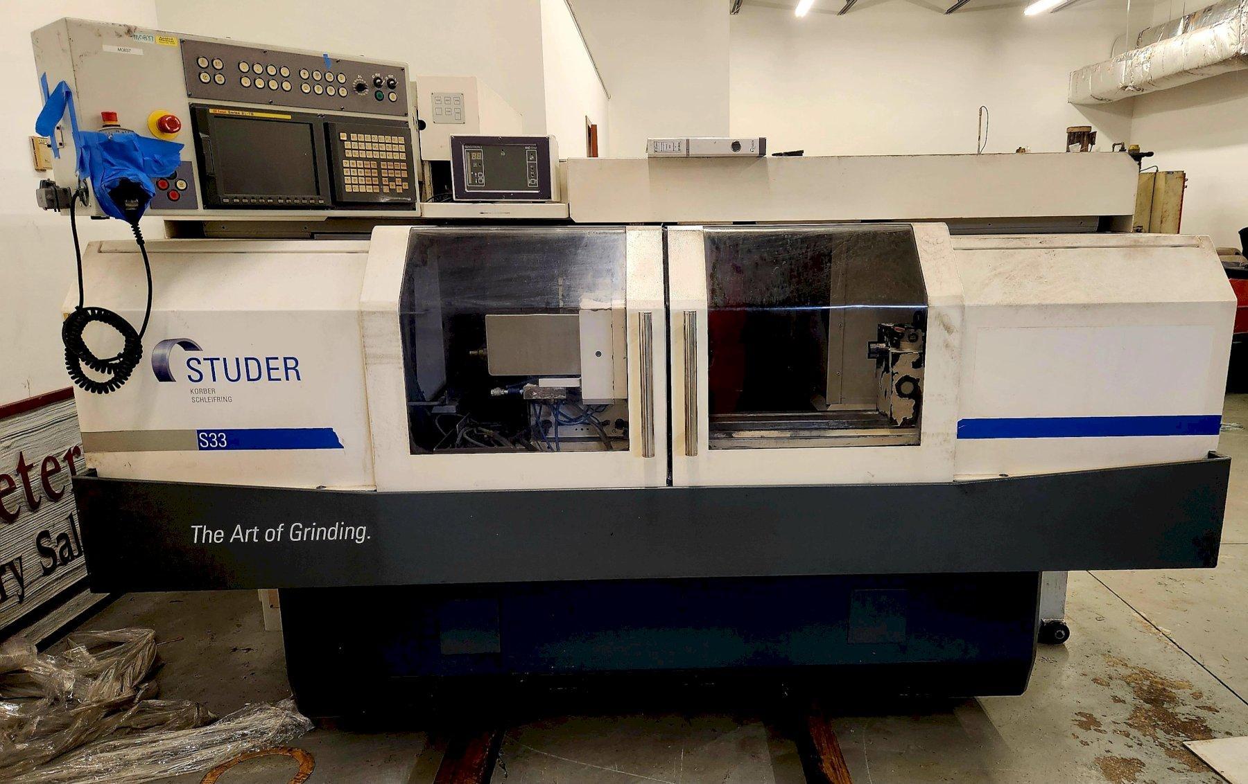 STUDER S33 CYLINDRICAL CNC GRINDER