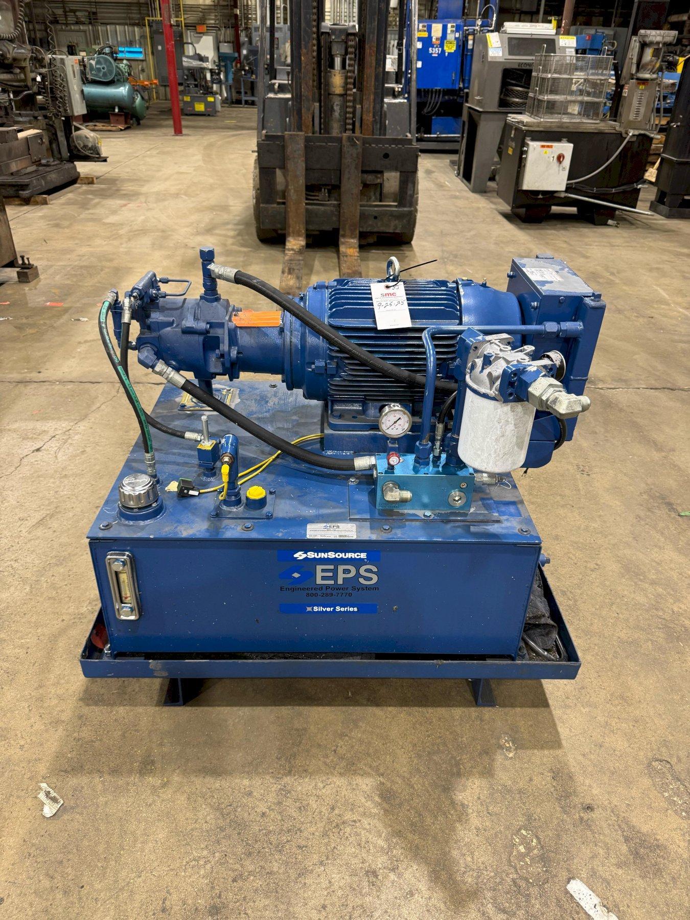 1 - PREOWNED SUNSORCE SILVER SERIES EPS HYDRAULIC PUMP SYSTEM, MODEL #: SILVER SERIES