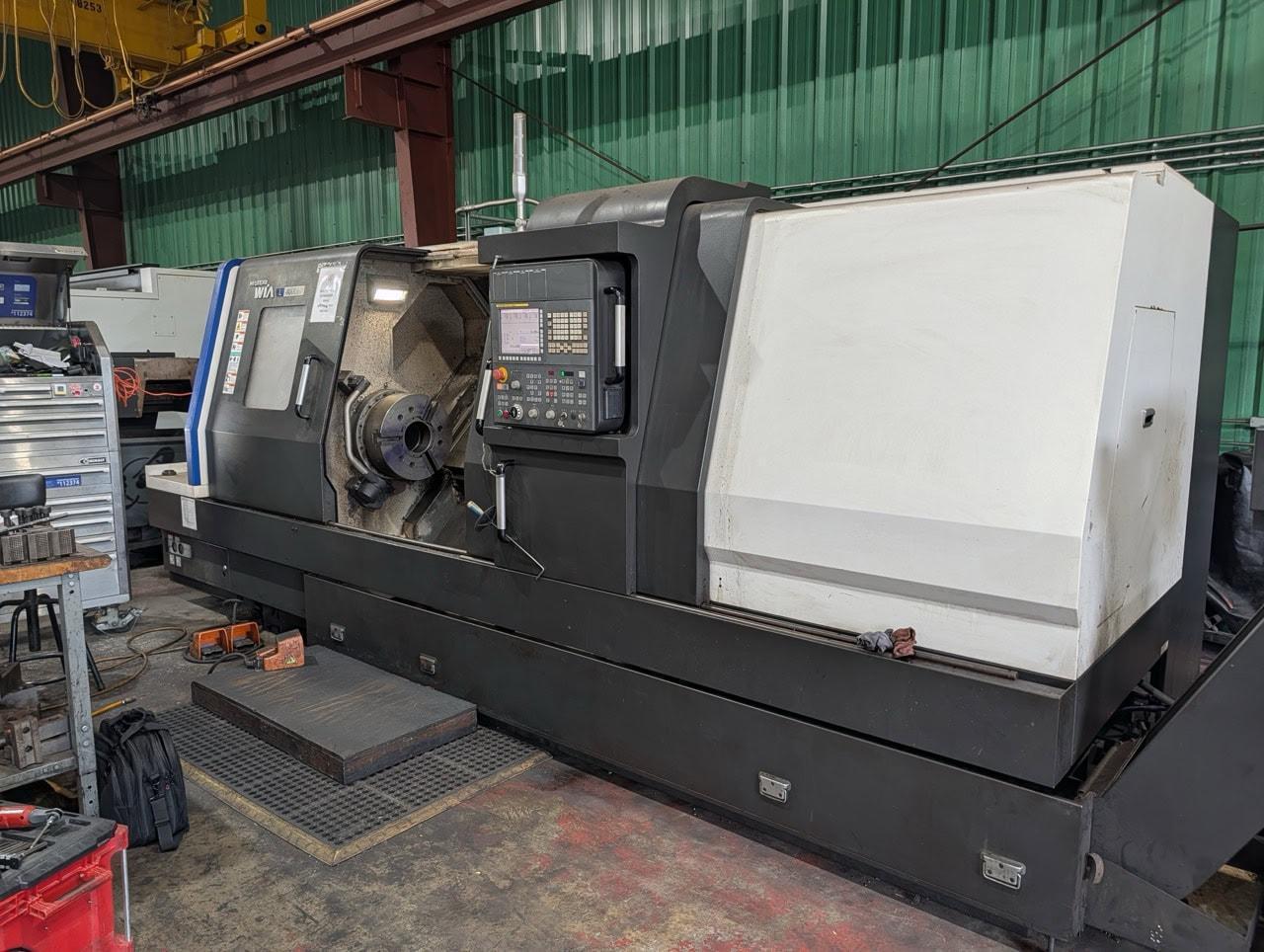Hyundai Wia L400LC CNC Lathe, 2018 – Box Ways, Tailstock, Chip Conveyor