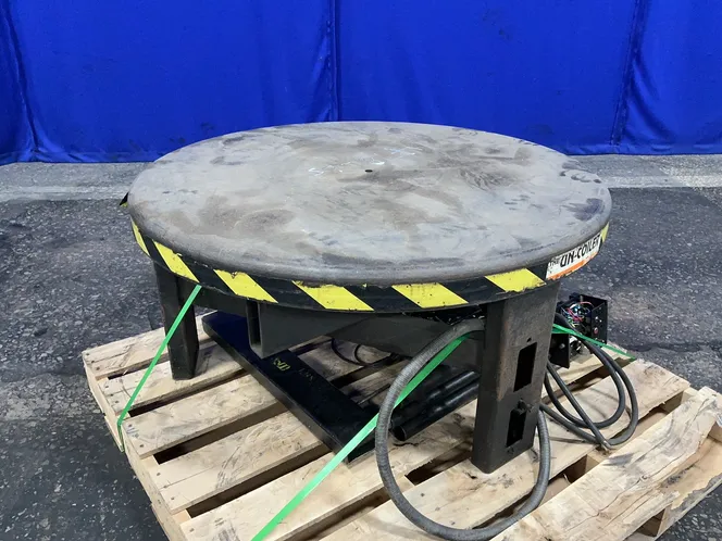 42" TABLE / 5000 LB PALLET DECOILER  -  F713-20-B5-J