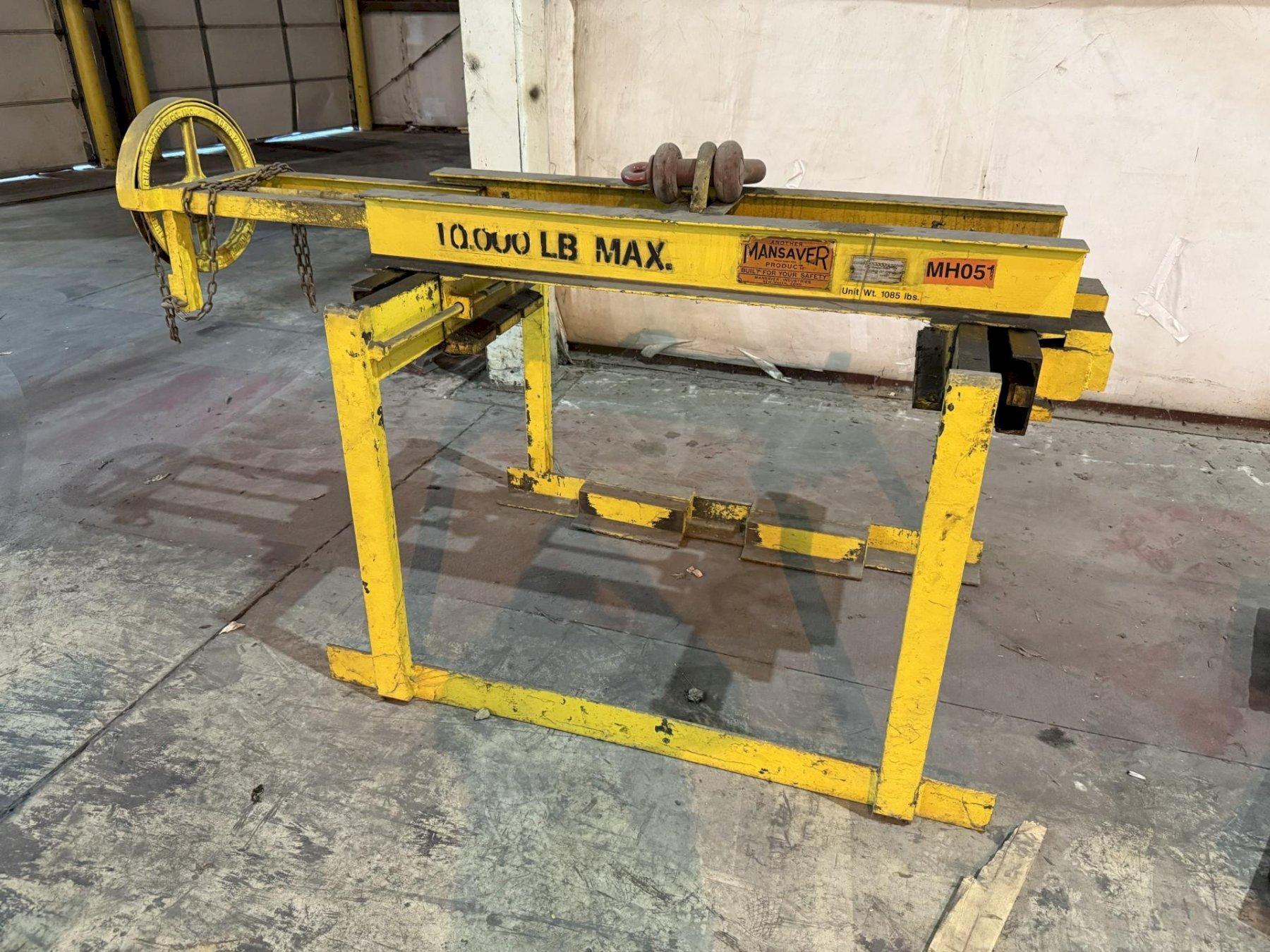 10,000# MANSAVER SHEET LIFTER STOCK# 4368
