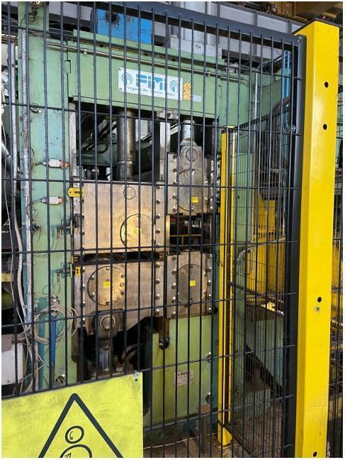 2500mm x 15mm x 40 Ton FIMI Cut to Length Line with Flying Shear