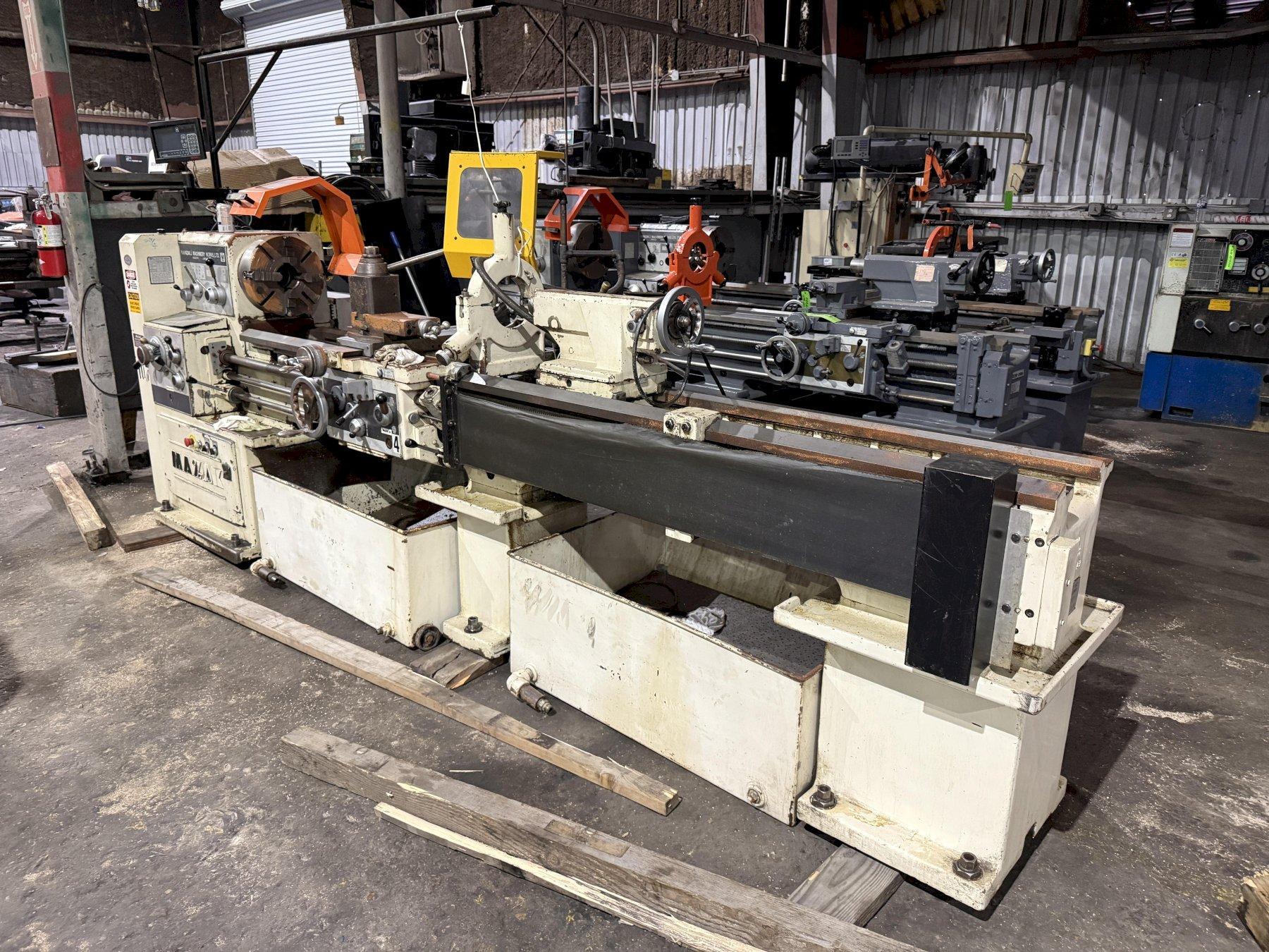 20" x 80" Mazak Engine Lathe