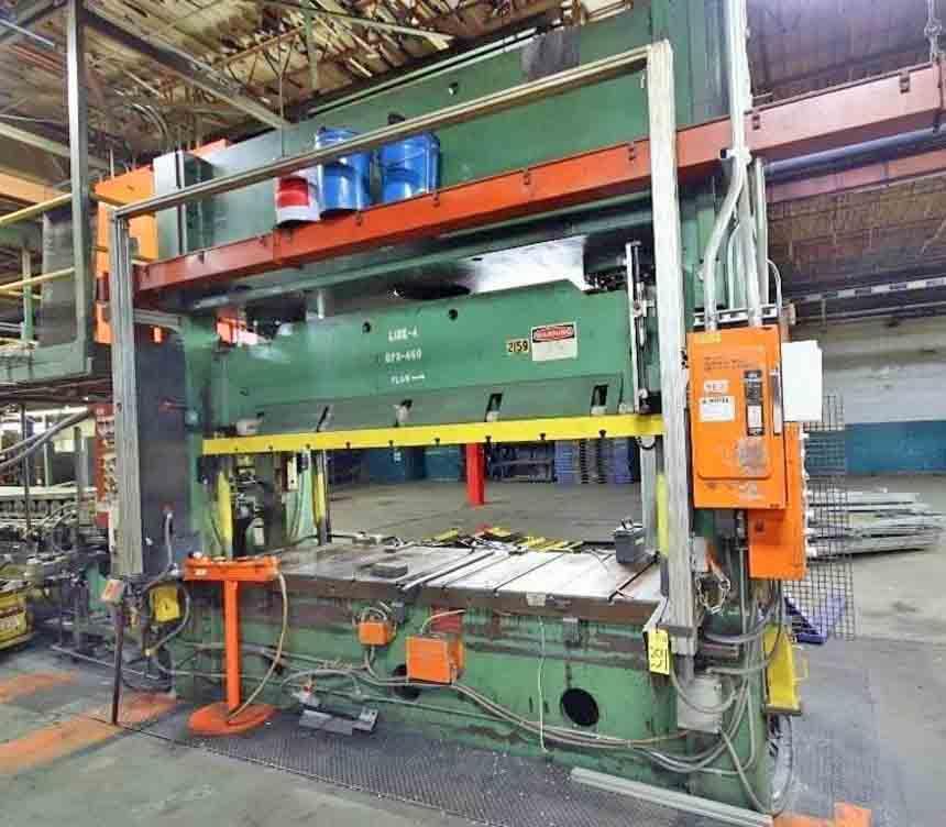 200 TON PACIFICA HYDRAULIC PRESS. STOCK # 1402820