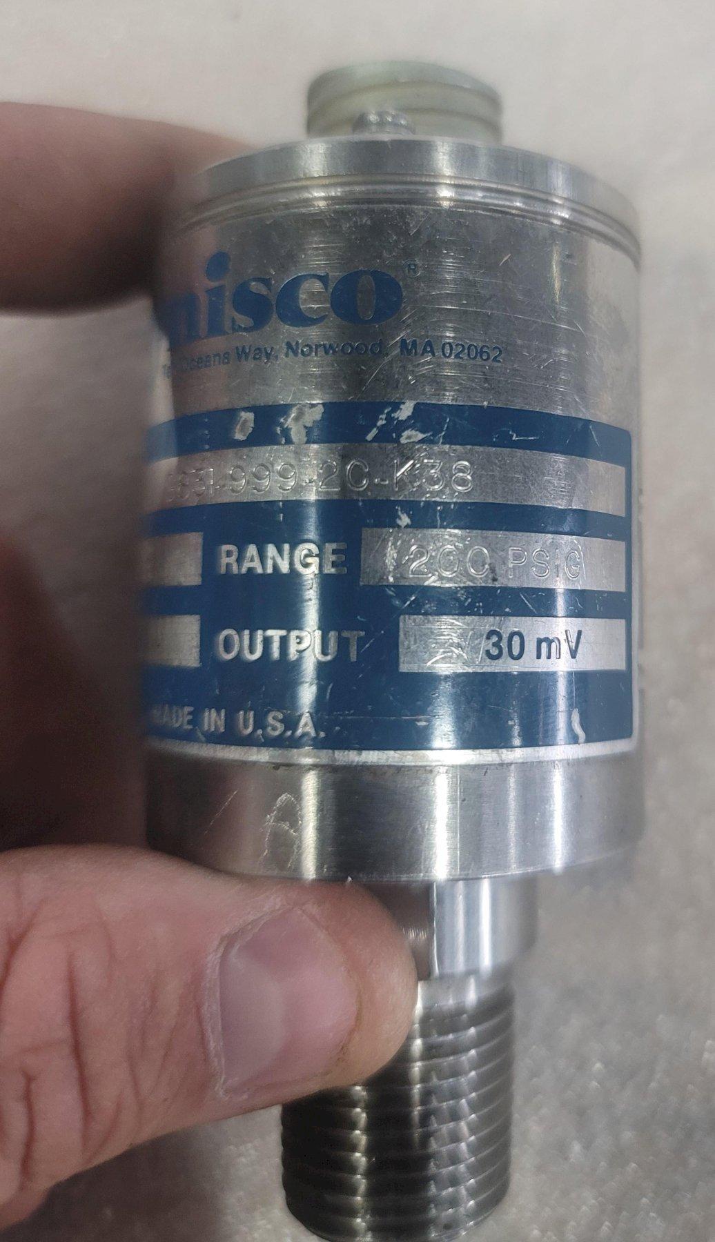 DYNISCO PRESSURE TRANSDUCER, MODEL G831-999-2C-K38
