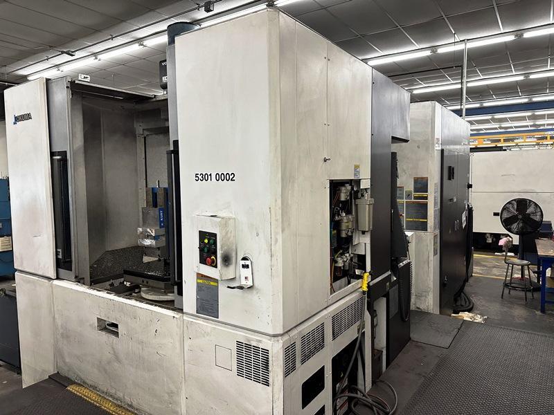 2018 OKUMA MA 600HII SPACE CENTER 4-AXIS CNC HORIZONTAL MACHINING CENTER