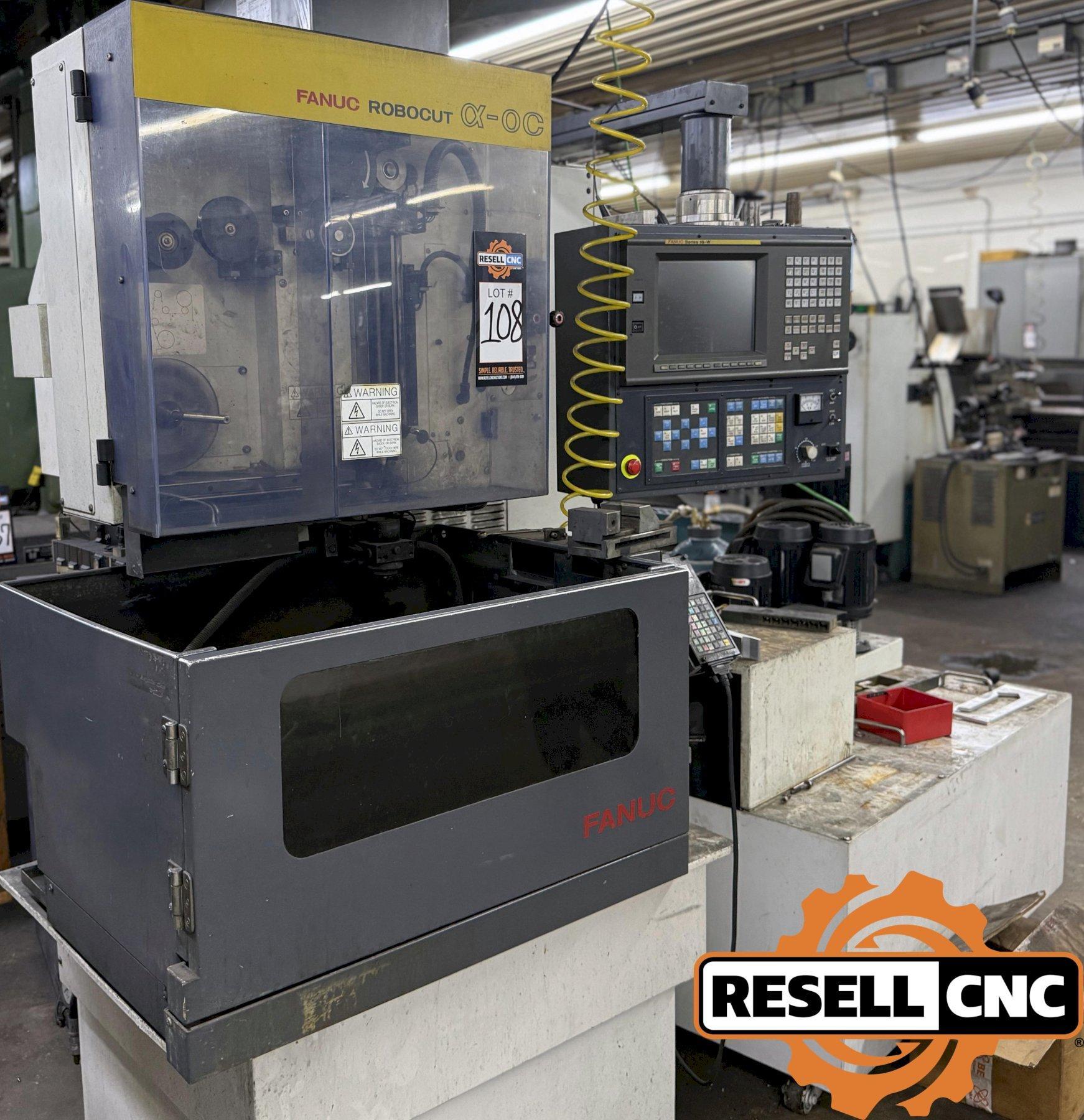 1997 Fanuc Robocut A-0C CNC Wire EDM