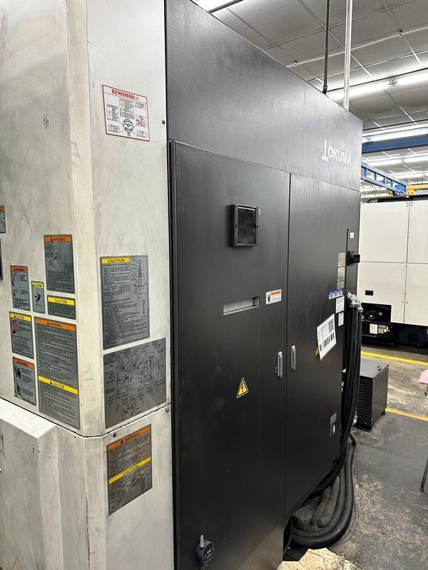 2018 OKUMA MA 600HII SPACE CENTER 4-AXIS CNC HORIZONTAL MACHINING CENTER