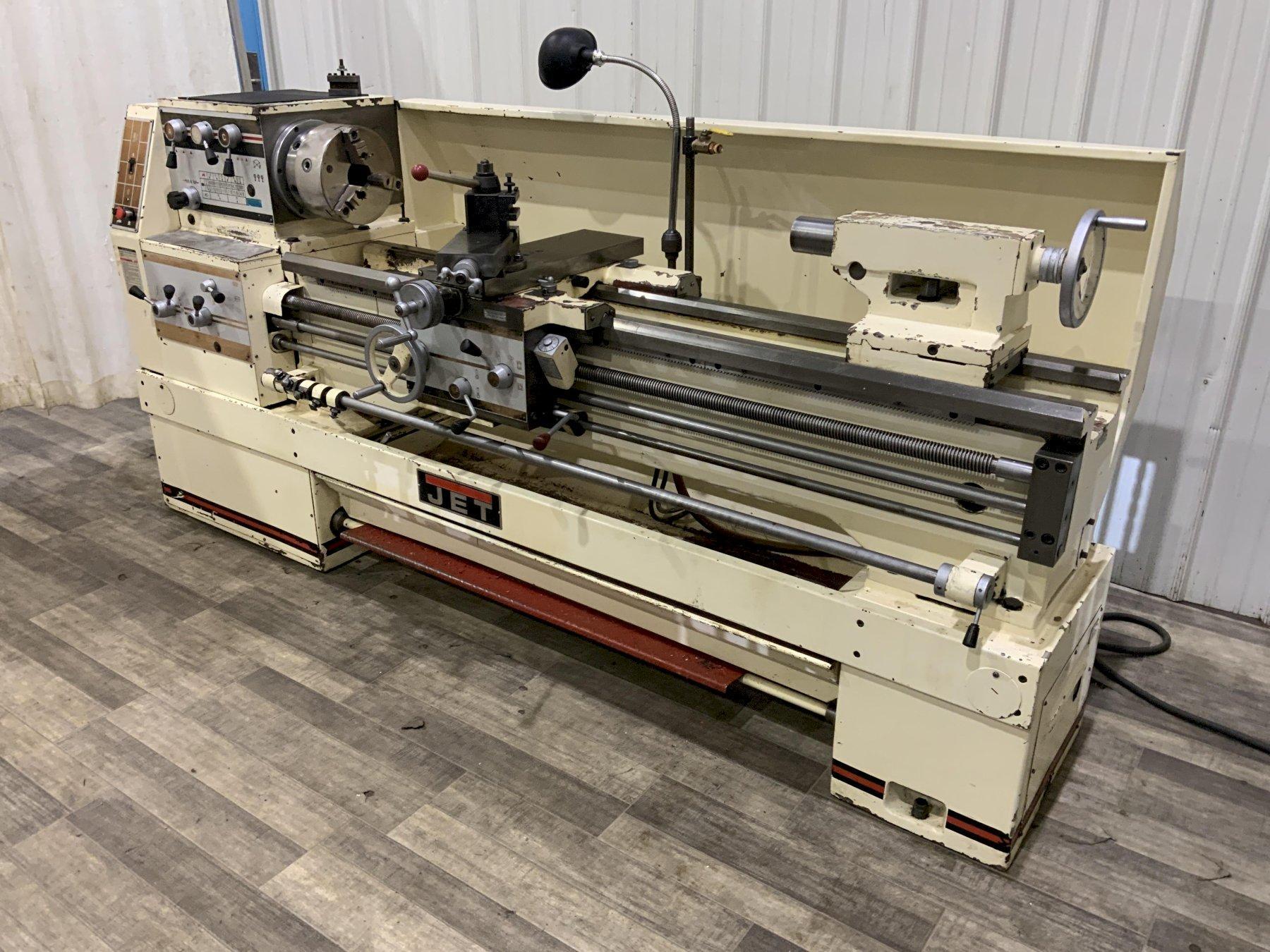 JET #1660-3PGH GAP BED ENGINE LATHE: STOCK #80918
