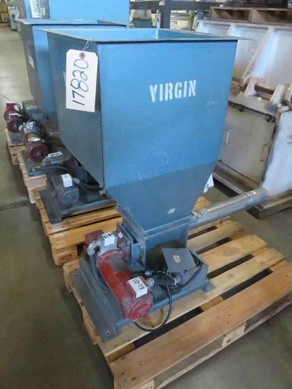 Acrison Four (4) Component Volumetric Feeding System, 1999