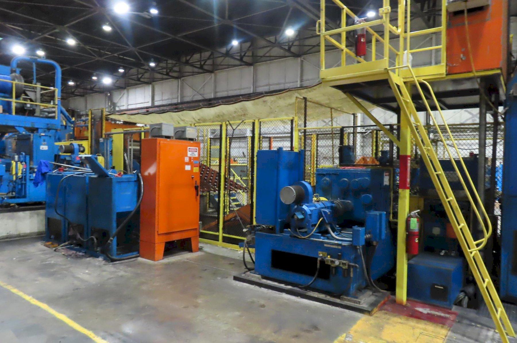 76" Wide X 75,000 LBS X .100" Automatic Feed (AFCO) 170" Stacker