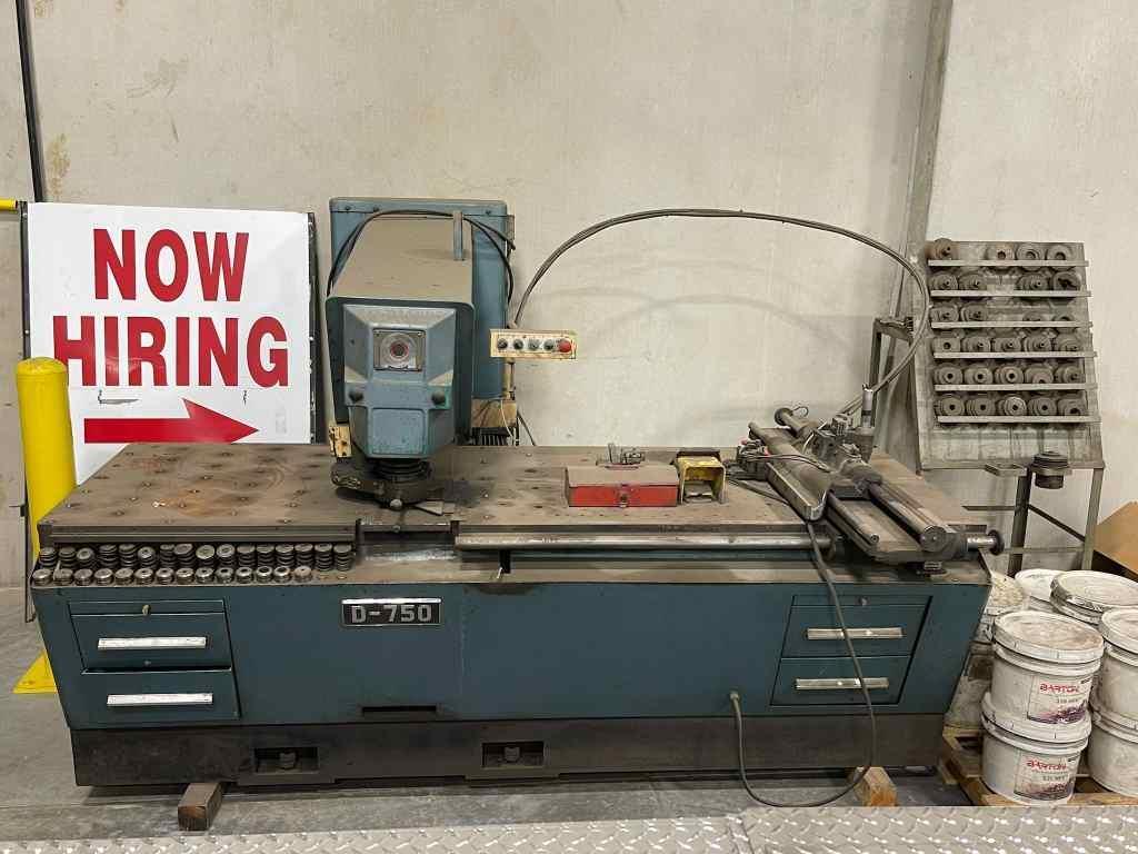 Amada D-750 Duplicator Punch, 1979
