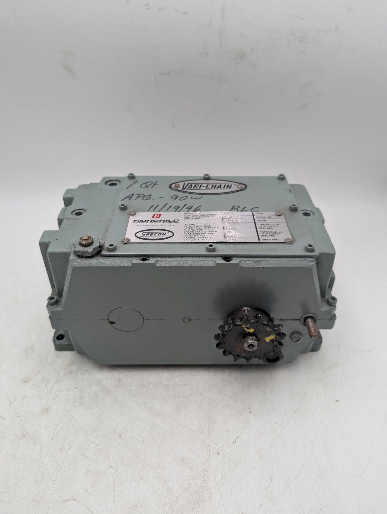 Fairchild VH04 Variable Speed Hydraulic Motor – 1440 RPM at 40 lb-in Torque