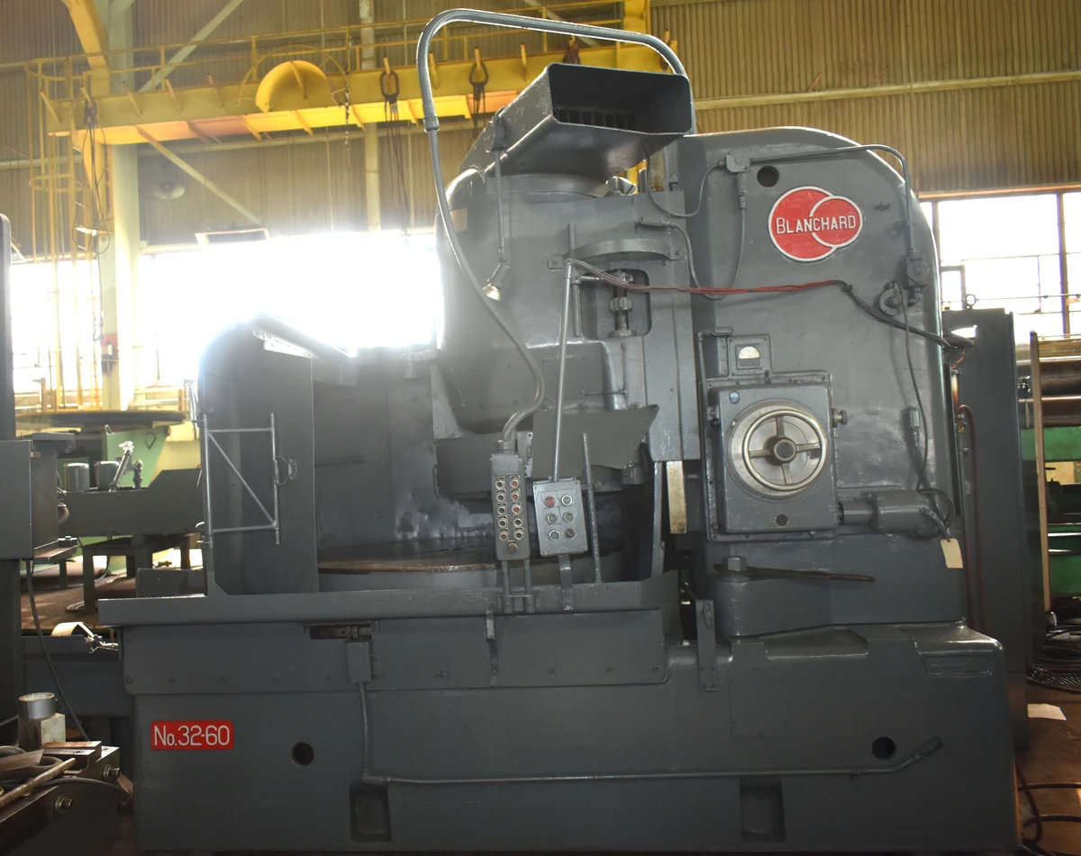 60" BLANCHARD VERTICAL-SPINDLE ROTARY SURFACE GRINDER