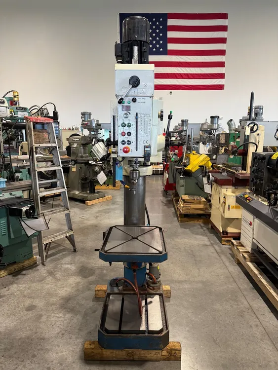 KNUTH SSB50F SUPER 28” Heavy Duty Drill Press 2016’ Tapping #7706
