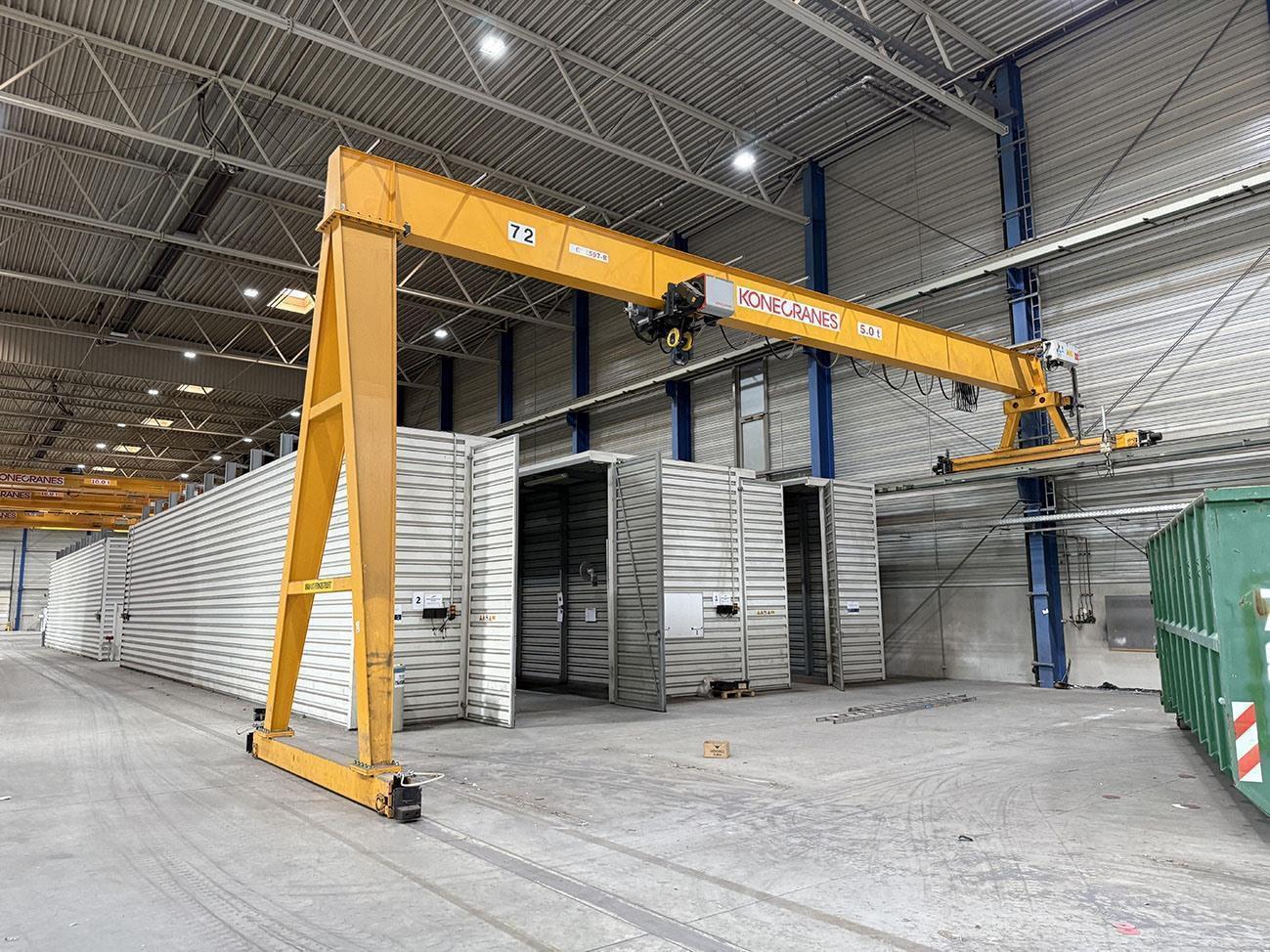 Konecranes - Semi-goliath 5 ton x 15 030 mm