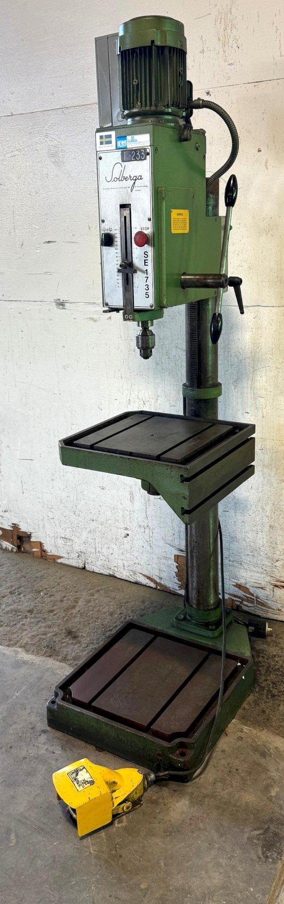 SOLBERGA SE1735 - Drills, Heavy Duty & Sensitive, Single Spindle
