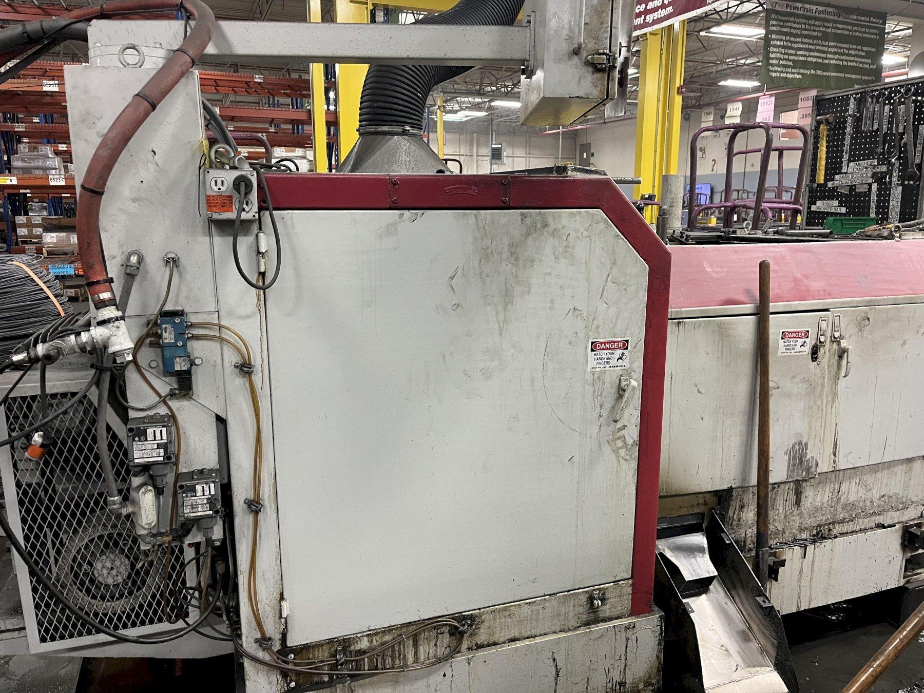 8mm (5/16") Asahi Okuma Model AOT-8L Long Stroke 2 Die 2 Blow Cold Header