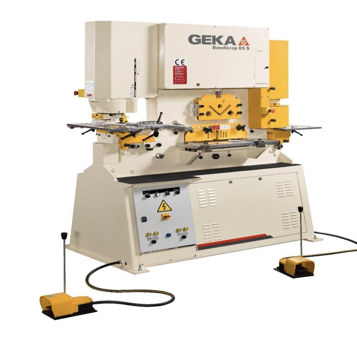 93 Ton Geka Bendicrop 85S Ironworker, 2021 – Never used, W/1 Year Warranty