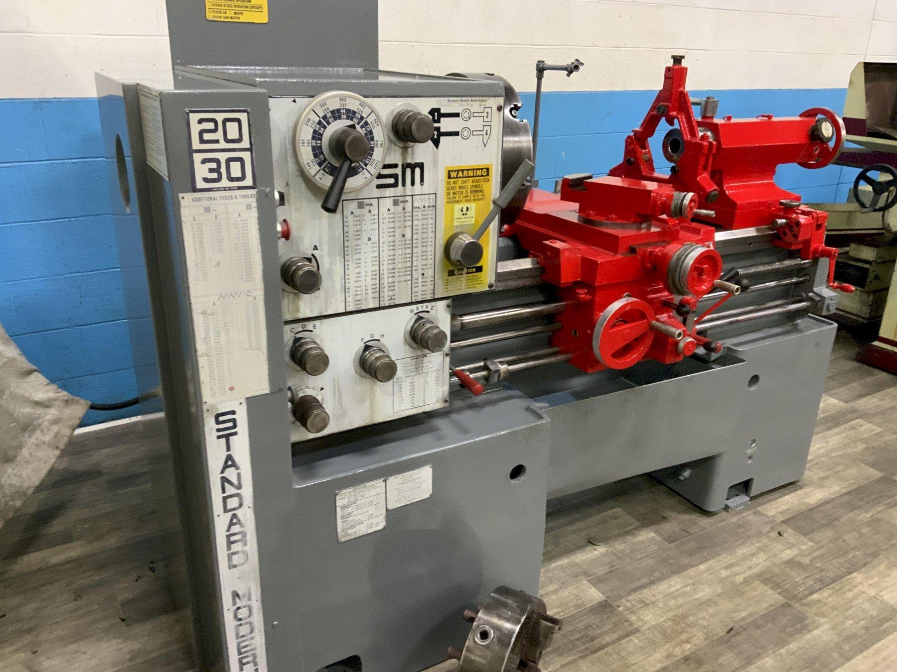20" X 30" STANDARD MODEN MODEL # 2013-30 ENGINE LATHE: STOCK #81503