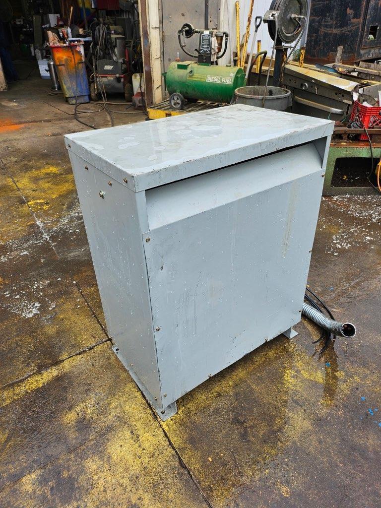 1 - PREOWNED SIEMENS TRANSFORMER 75KVA, CATALOG #: 3F1Y075ST