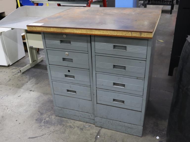 Drawered Workbench with 8 Drawers- Auction Item