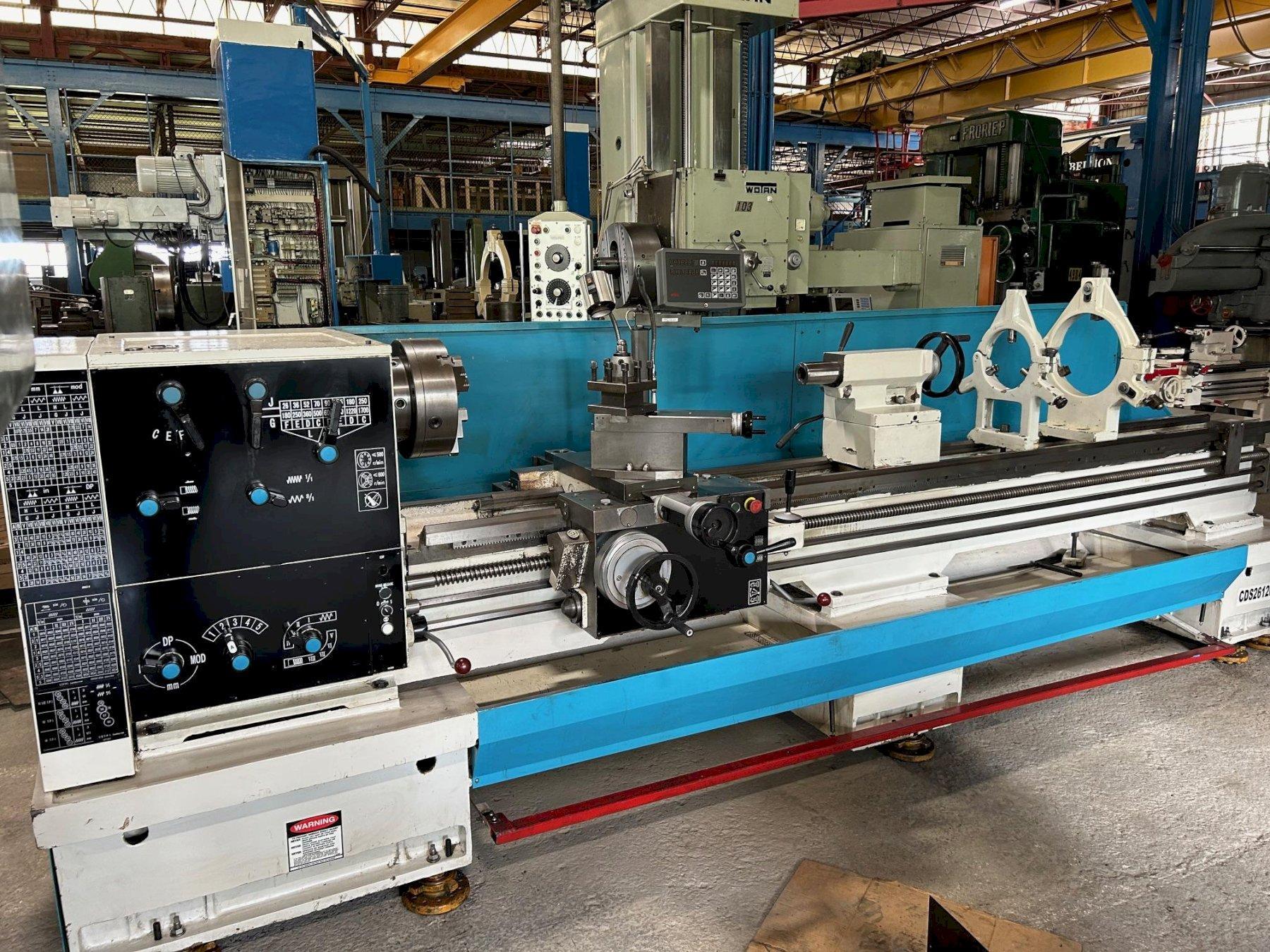 26" x 120" DMTG MODEL CDS26120 ENGINE LATHE