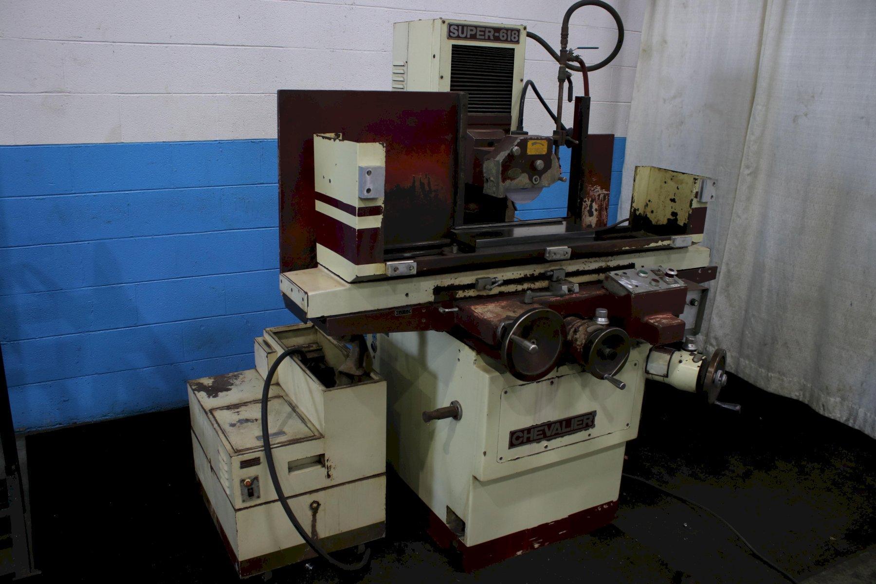 6" X 18" CHEVALIER MODEL #618 HORIZONTAL GRINDER: STOCK #76446