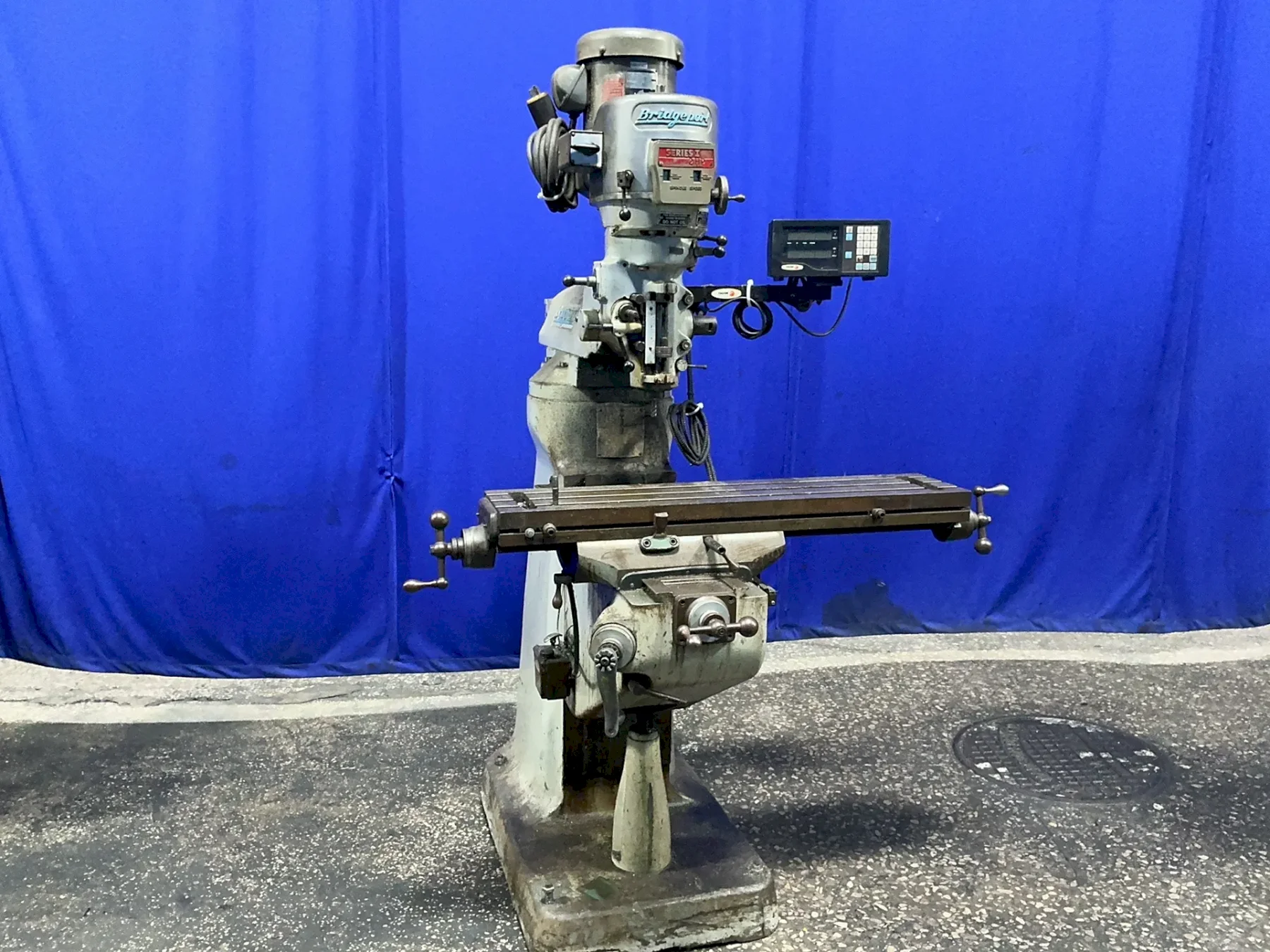 BRIDGEPORT 9”X42” VERTICAL MILL  -  SERIES I