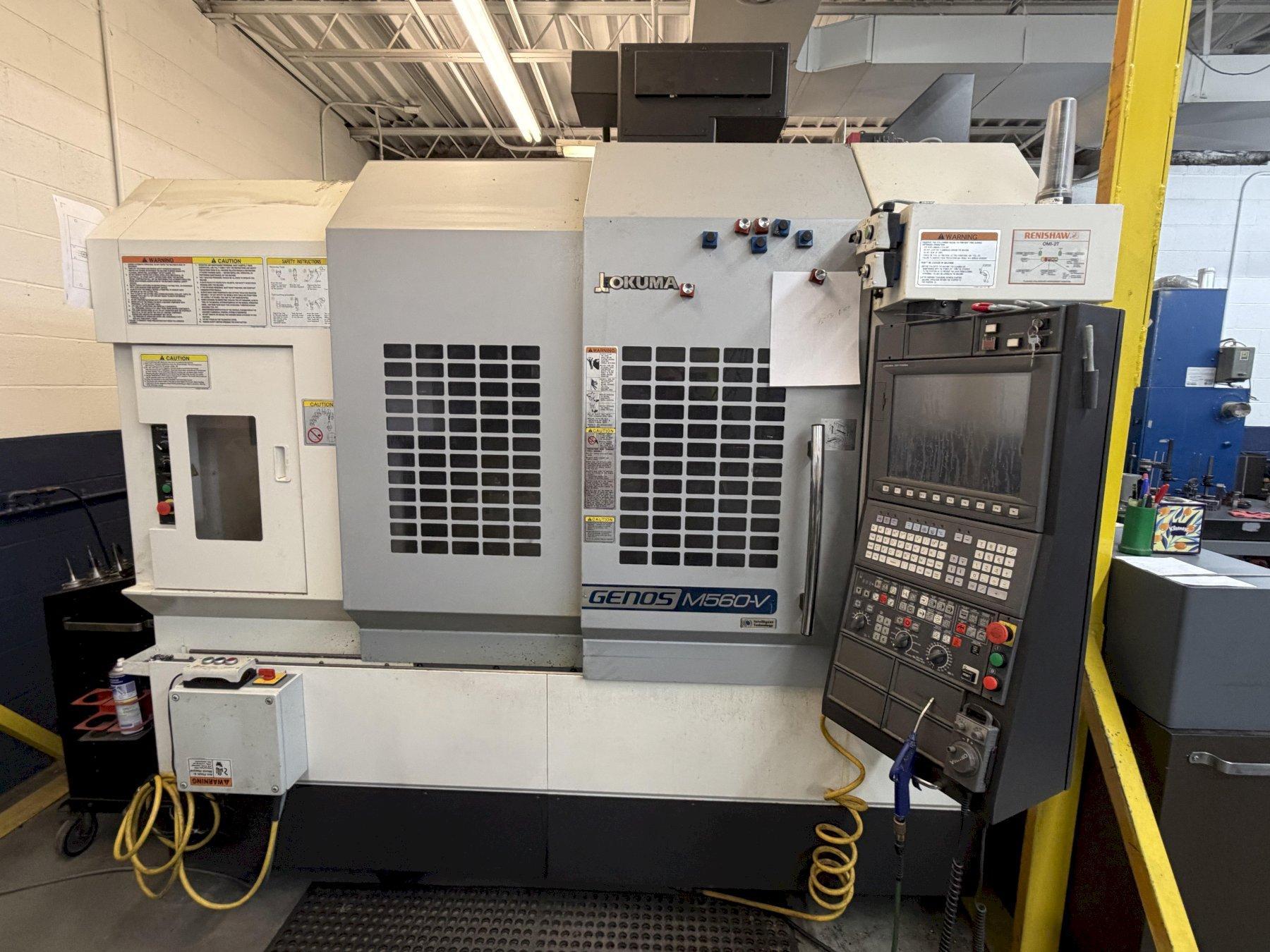 2017 Okuma M560-V CNC Vertical Machining Center