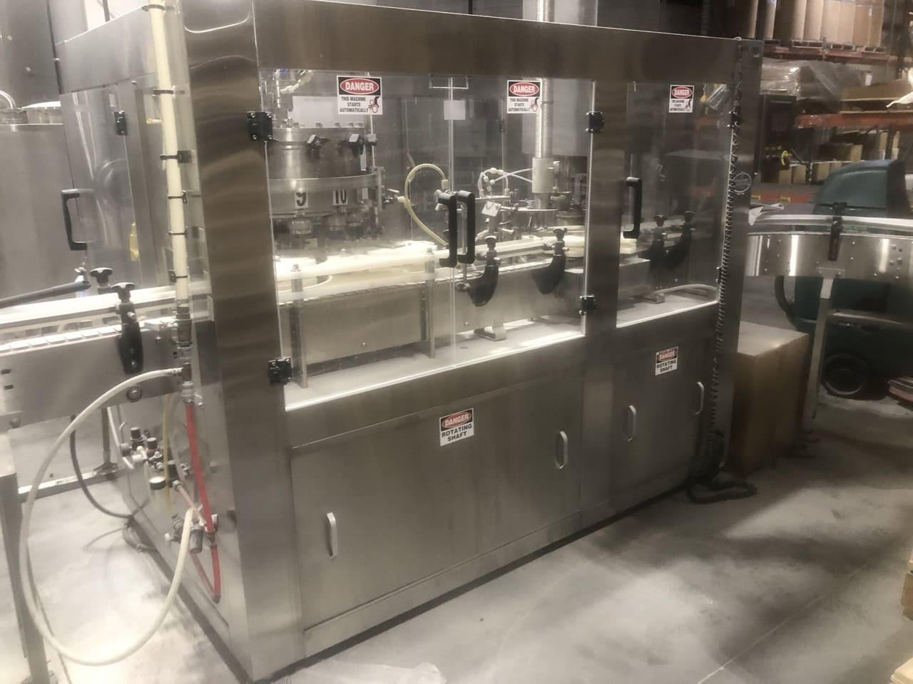 Complete Beverage Canning line with Ska Fab Depalletizer, Palmer Canner 12-1, 2015 – Equipped with Axon Sleever and Shrink Tunnel, Eastey Sleeve Wrapper and Shrink Tunnel, Dakota Water RO System, 3,000 Gallon Poly Tank, Pro-Refrigeration Glycol Chilling Unit, 30 BBL Tank, 40 BBL Tank, 60 BBL Tank