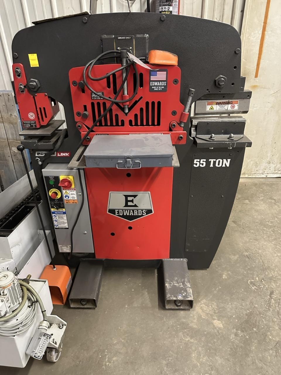 55 Ton Edwards Ironworker, 2020