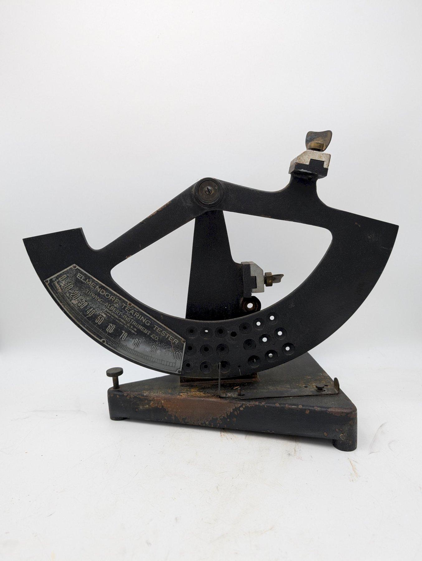 Elmendorf Tearing Tester Thwing-Albert Instrument CO
