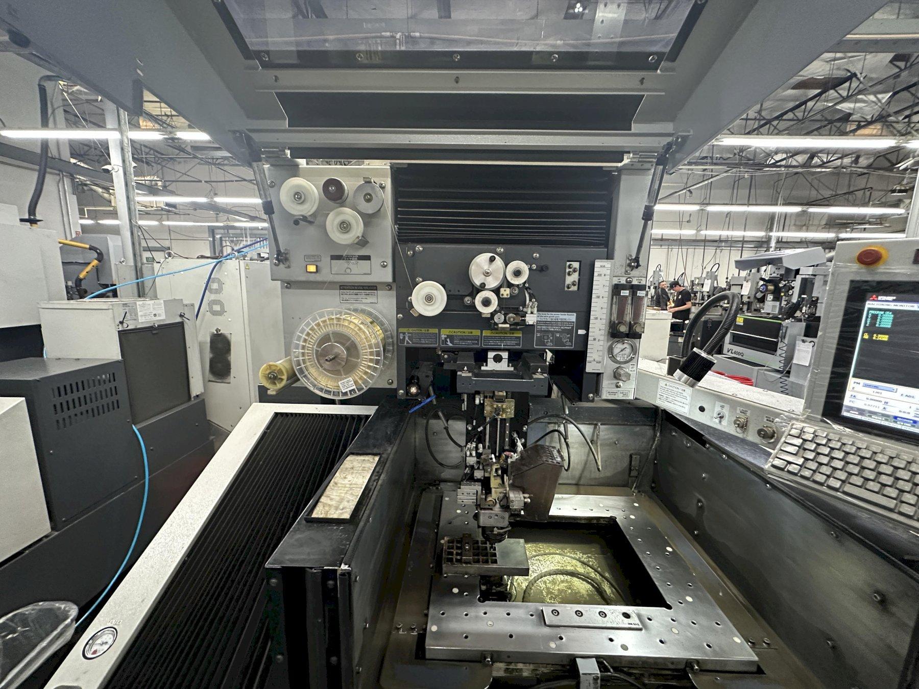 Mitsubishi EDM MV1200-R Advance Plus w/ 4,300 Machining Hours