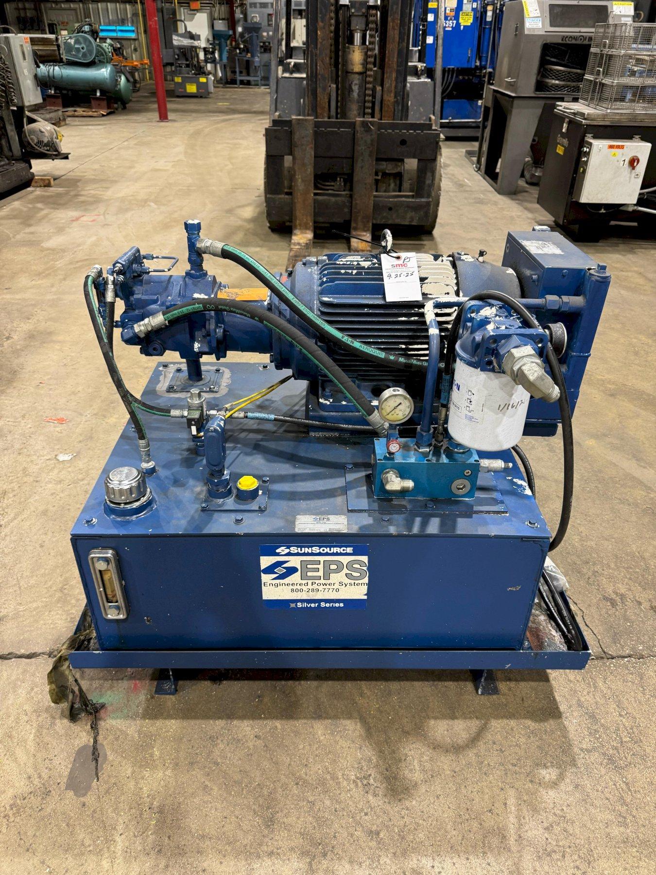 1 - PREOWNED SUNSORCE SILVER SERIES EPS HYDRAULIC PUMP SYSTEM, MODEL #: SILVER SERIES