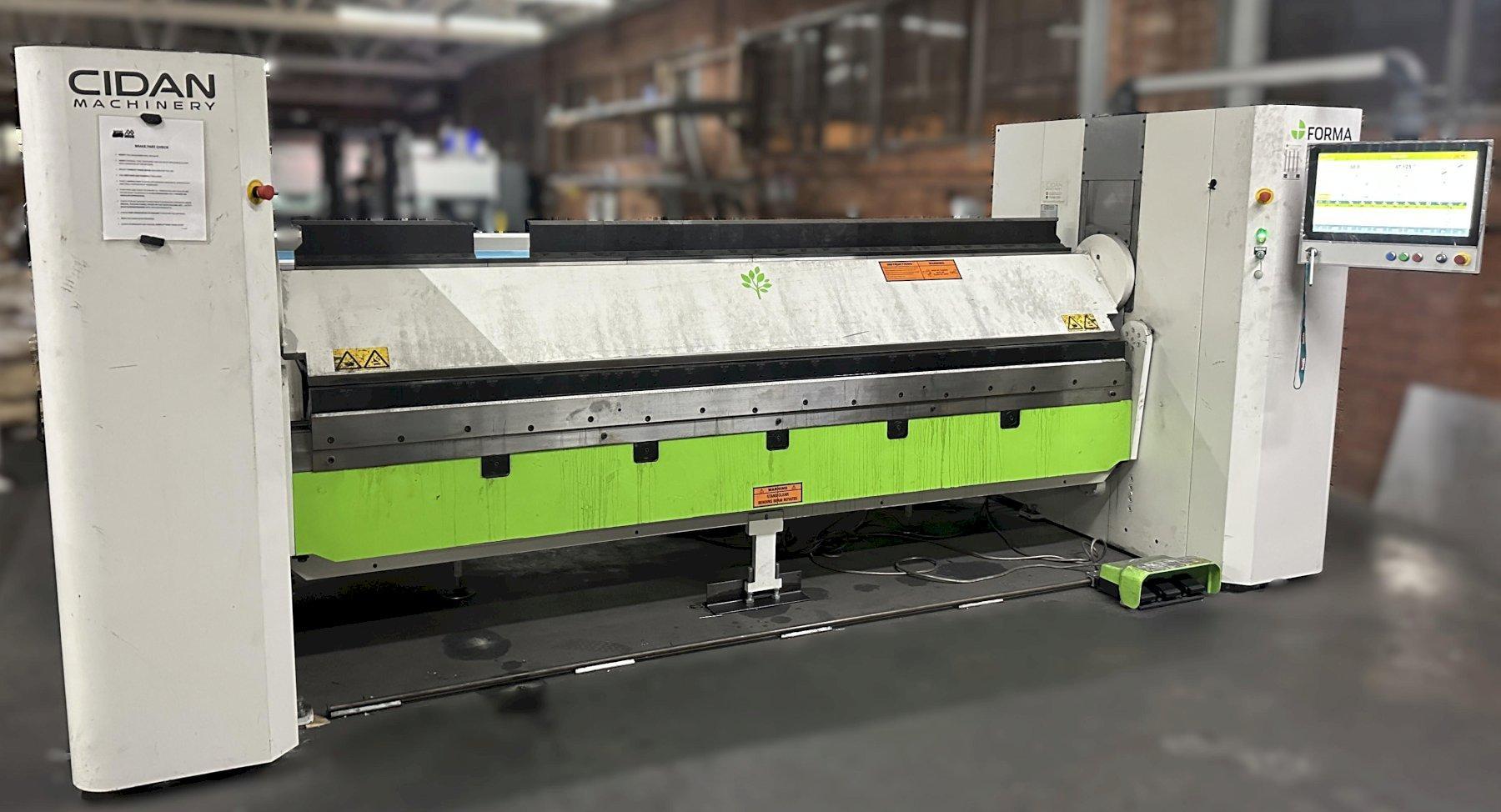 CIDAN FORMA 30 Folder w/ 11 ga Mild Steel x 122