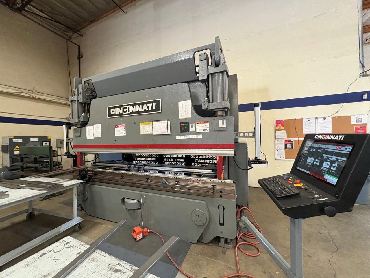 135 Ton x 12′ Cincinnati 135PF+10 PROFORM+ CNC Press Brake, 2021