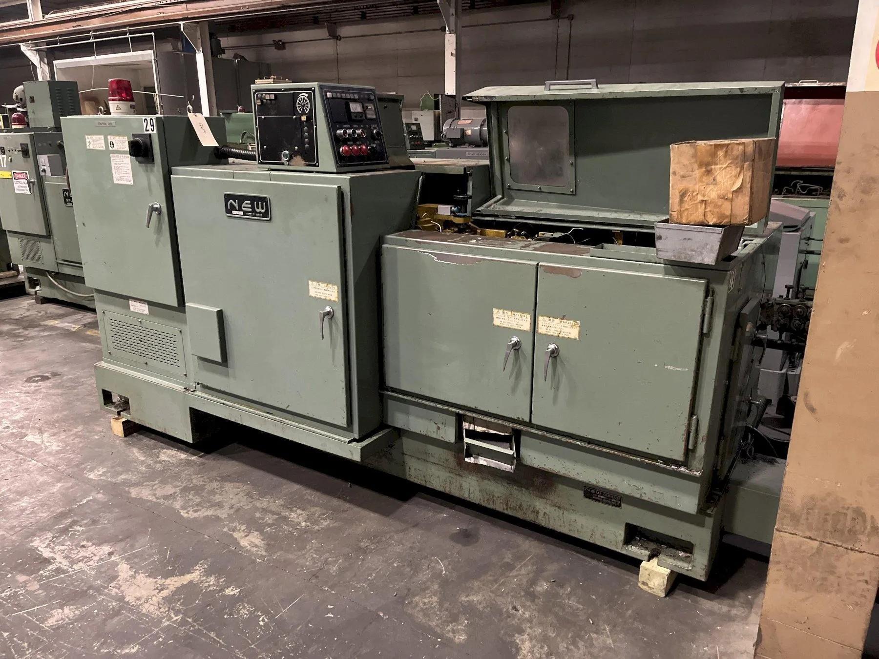 1/4" Nakashimada Model TH2-6A 2 Die 2 Blow Cold Header