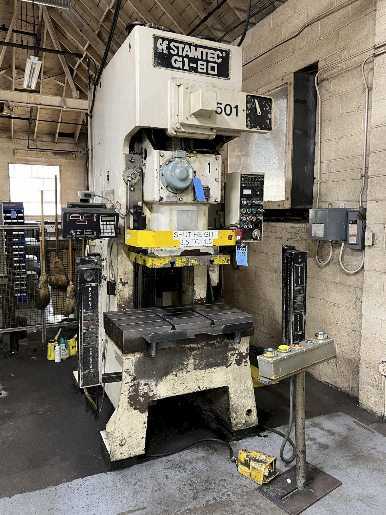 88 Ton Stamtec GAP Frame Press